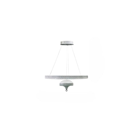 Lampada da Soffitto LED 50W 3000K Bianco - Alluminio + PC - Illuminazione Calda per Casa e Negozio enzoled