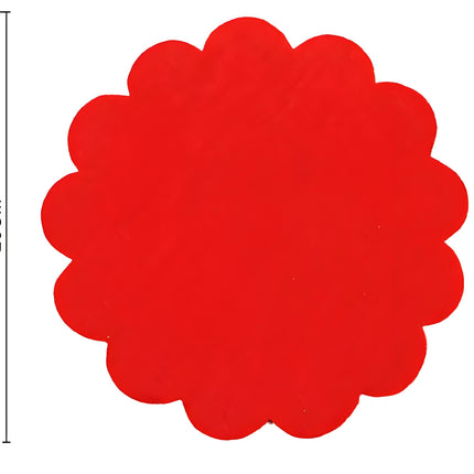 VELI PER BOMBONIERE in Tulle Rotondo 24CM Misto Colori - Set da 12 Confezioni