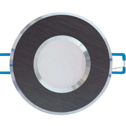 Supporto Lampada GU10 Impermeabile Nero in Alluminio per Esterni enzoled