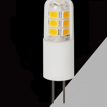 Lampadina LED G4 2W 3000K – Risparmio energetico 80% | Luce calda a 12V per ambienti eleganti enzoled