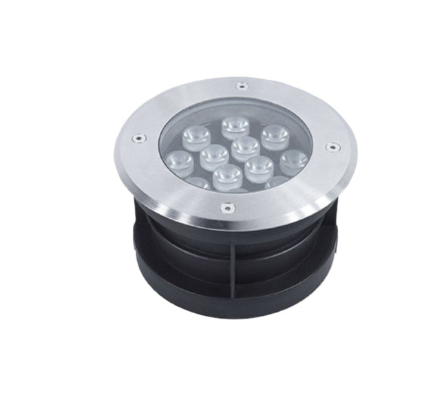 Luce Terra 12W 4000K IP67, Alluminio Vetro Acciaio ABS - Illuminazione Esterna enzoled