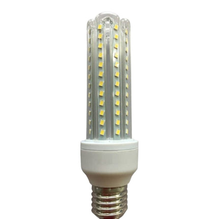 Lampadina LED Cornetto 4U E27 16W 6500K – Durata 15.000 ore e certificazione CE, corpo in alluminio+PP+vetro per dissipazione termica ottimale enzoled