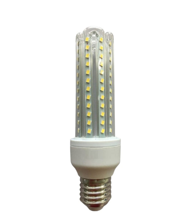 Lampadina LED Cornetto 4U E27 16W 6500K – Durata 15.000 ore e certificazione CE, corpo in alluminio+PP+vetro per dissipazione termica ottimale enzoled