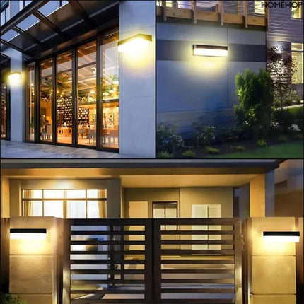 Applique a led solare con sensore movimento 3 modalità luce 6000K IP54 enzoled