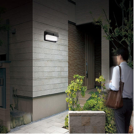Applique a led solare con sensore movimento 3 modalità luce 6000K IP54 enzoled