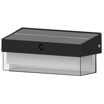 Applique a led solare con sensore movimento 3 modalità luce 6000K IP54 enzoled