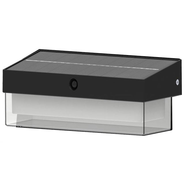 Applique a led solare con sensore movimento 3 modalità luce 6000K IP54 enzoled