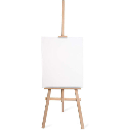 Cavalletto pittorico legno inclinabile 70 cm per tele quadri foto enzoled
