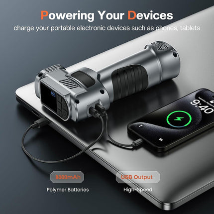 Attrezzo per auto 4in1 avviatore jump start compressore pawer bank