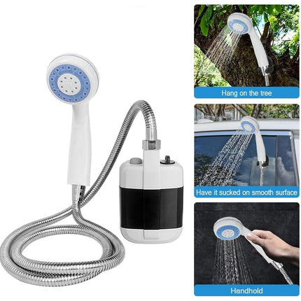 Doccia da campeggio ricaricabile usb con flessibile soffione enzoled