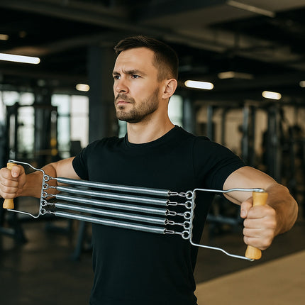 Estensore a 5 molle attrezzo ginnico allenamento muscolare