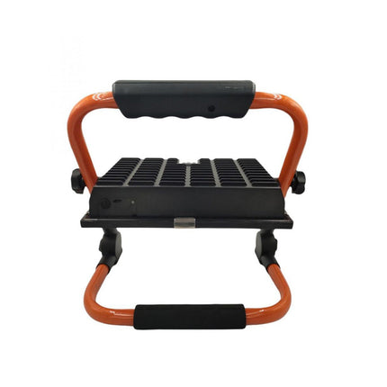 Faro a led 100 watt ricaricabile a batteria faretto per edilizia cantiere portatile dimmerabile 3 modalità di luce IP66 - enzoled