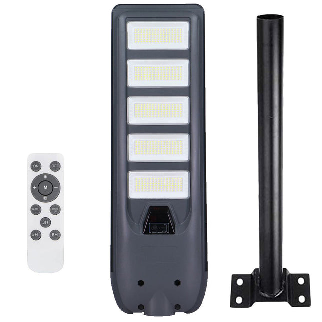 Lampione faro LED solare 300W con sensore di prossimità con palo IP65 enzoled