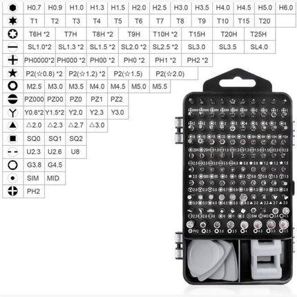 Kit 113 cacciaviti di precisione riparazione cellulare tablet orologio