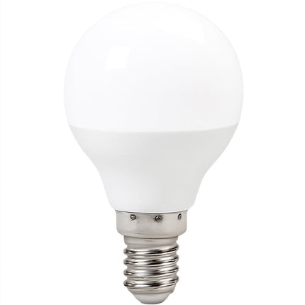 Lampadina led a sfera 8 watt E14 luce fredda calda naturale enzoled