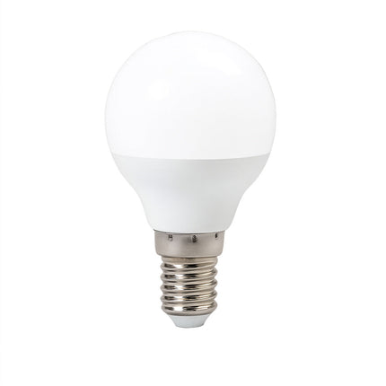 Lampadina led a sfera 6 watt E14 luce fredda calda naturale enzoled