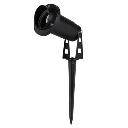 Faretto da esterno lampada da giardino doppia istallazione con picchetto interrabile e staffa a parete portalampada GU10 IP65 - enzoled