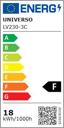 Plafoniera a led moderna ultra slim 18 watt con tecnologia CCT da 6500k a 2700k con switch lampada da soffitto - enzoled