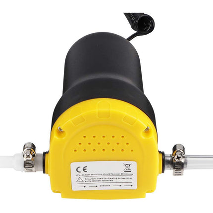 Pompa di aspirazione estrazione olio 60 watt 12V per auto moto enzoled