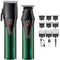 Kit di due rasoio ricaricabile VGR CLIPPER e TRIMMER per capelli barba corpo con display taglia capelli 677 - enzoled
