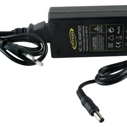 Alimentatore Desktop 12V 3A 36W Switching per LED e Telecamere CCTV – Presa Europea enzoled