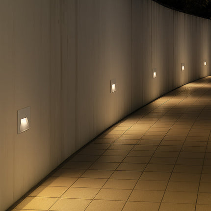 Faretto incasso per cassetta 503 segnapasso 3W CCT con switch IP65