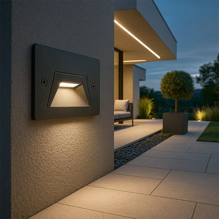 Faretto incasso per cassetta 503 segnapasso 3W CCT con switch IP65