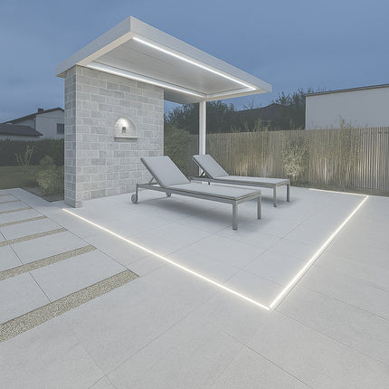 Striscia strip led 1MT interno esterno 12W 220v 6500k 4000k 3000k IP65 enzoled