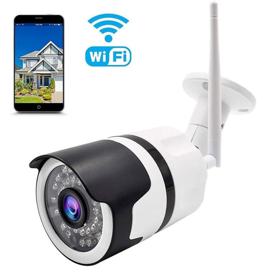 Telecamera per videosorveglianza wi fi 36 led infrarossi Ip camera con lente da 3.6 mm hd 1080P 3.0Mpx con App - enzoled