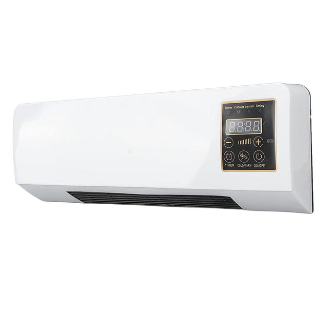 Termoconvettore aria calda fredda 1500W con telecomando caldo bagno