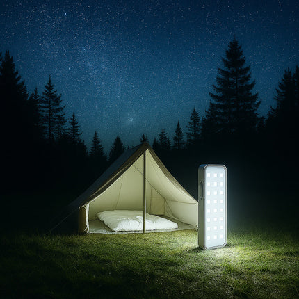 Lampada torcia emergenza ricaricabile USB 30 e 60 led dimmerabile