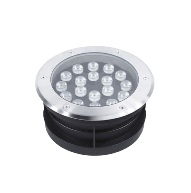 Luce Terra 18W 4000K IP67, Alluminio Vetro Acciaio ABS - Illuminazione Esterna enzoled