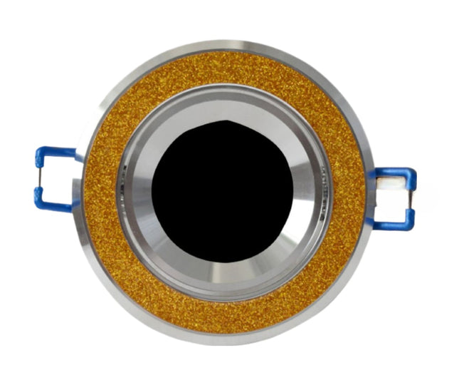 Supporto GU10 Oro 72mm in Alluminio per Lampade LED enzoled
