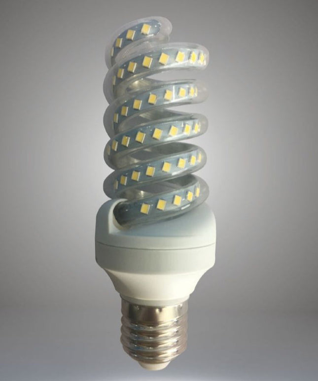 Lampadina LED Cornetto E27 16W 6500K – 1440LM luce fredda per negozi e ufficio, corpo in alluminio+PP+vetro enzoled