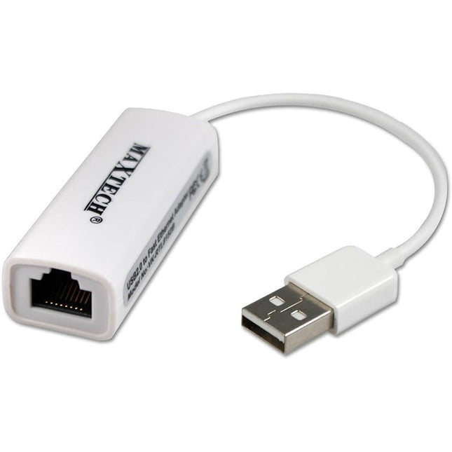 Adattatore USB 2.0 a LAN collegamenti cavo ethernet RJ45