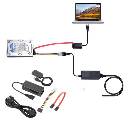Cavo adattatore convertitore IDE sata 3,5 e 2,5" HD pc porta USB 2.0 hard disk - enzoled