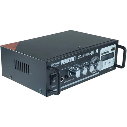 Amplificatore bluetooth 1 ingresso microfono radio FM con telecomando