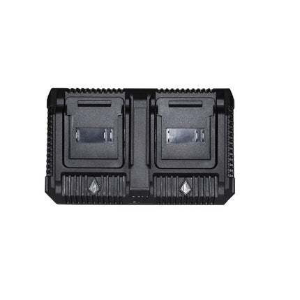 Caricabatteria doppio 20V 2.0A per batteria a litio da 20 a 88 volt caricatore per due batterie ricarica rapida - enzoled