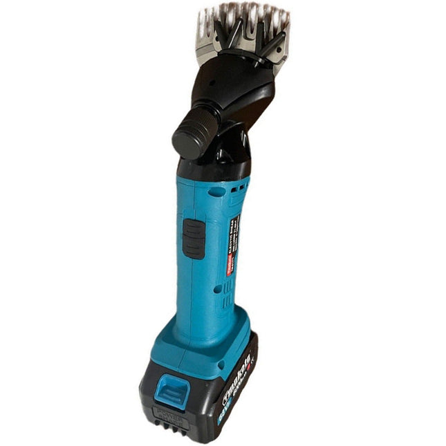 Tosapecore elettrica a doppia batteria da 68V tosatrice per pecore per lana a 6 velocità 13 denti - enzoled