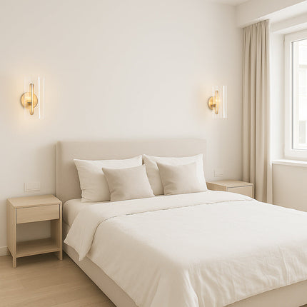Applique moderno 6W con tecnologia CCT e luce fredda calda naturale enzoled