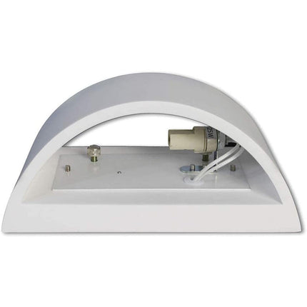Applique da parete in gesso a doppia emissione di luce attacco G9 enzoled