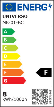 Applique orientabile da parete comodino doppia fonte luminosa 8 watt lampada da letto moderna luce calda 3000k - enzoled