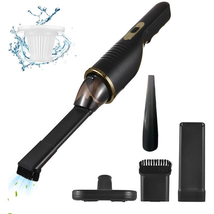 Aspirapolvere portatile 80 watt soffiatore ricaricabile per auto casa con 2 filtro aspiratore senza fili - enzoled