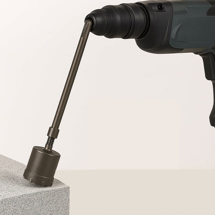 Asta barra 350 mm per fresa carotatrice con attacco sds plus enzoled