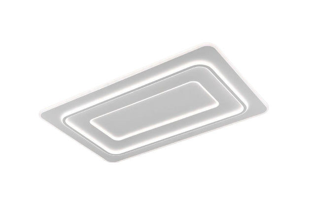 Lampadario da Soffitto 123W 3000K-6500K, Design Moderno con Materiali Compositi - Ideale per Sala e Negozio enzoled