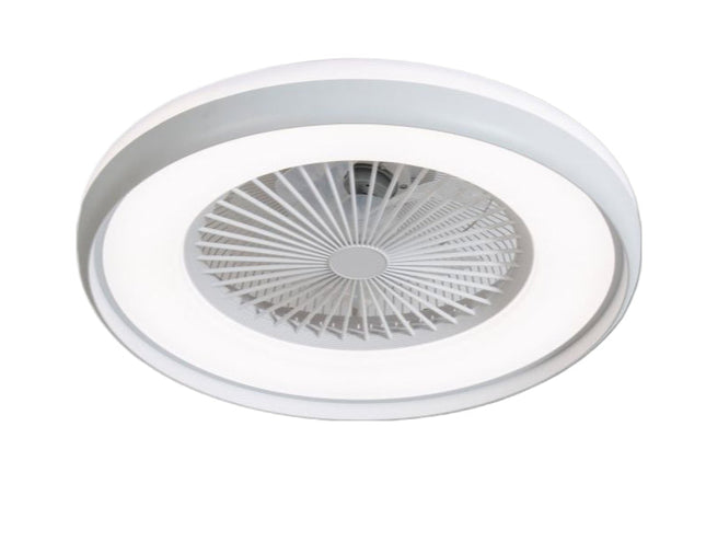 Ventilatore LED Universo 19W - 62W Lampada LED 3IN1, Cambia Colore, Telecomando per Illuminazione e Raffreddamento enzoled