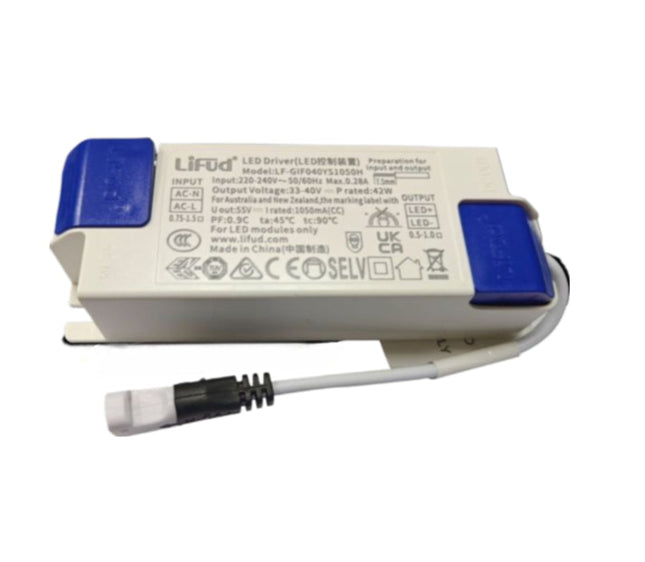 Trasformatore LED 40W - Alimentatore per luci a risparmio energetico | Marchio Lifud (莱福德) | Alta affidabilità enzoled