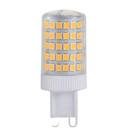 Luce LED G9 8W 3000K - corpo in ceramica, luce calda per interni accoglienti enzoled
