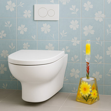 Accessori bagno dispenser porta spazzolino portasapone scopino