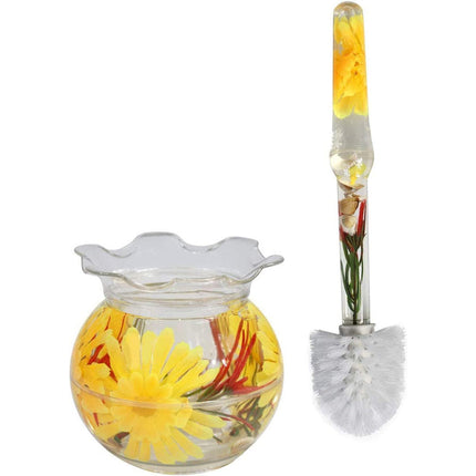 Accessori bagno dispenser porta spazzolino portasapone scopino